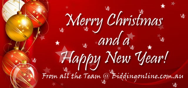 Christmas and New Year holiday trading hours banner