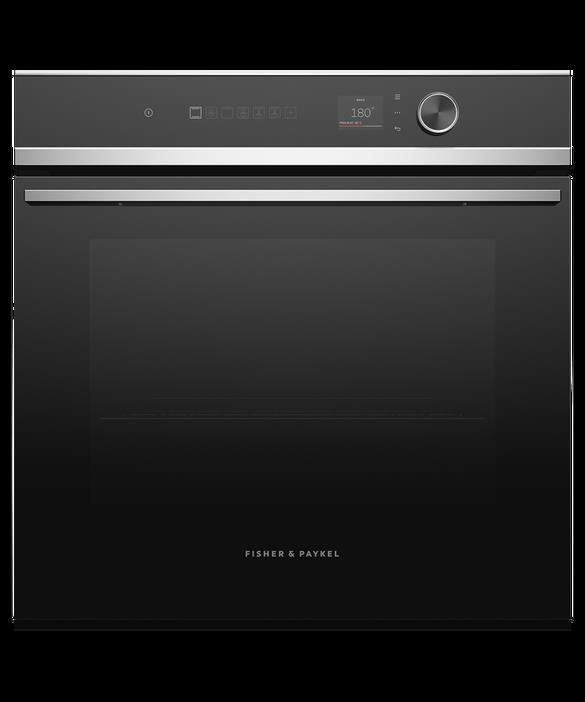 Fisher & Paykel 60cm Series 7 Contemporary Pyrolytic Oven 11 Function, Model Number: OB60SD11PLX1 - RRP $2,199 - Serial Number:EF262885