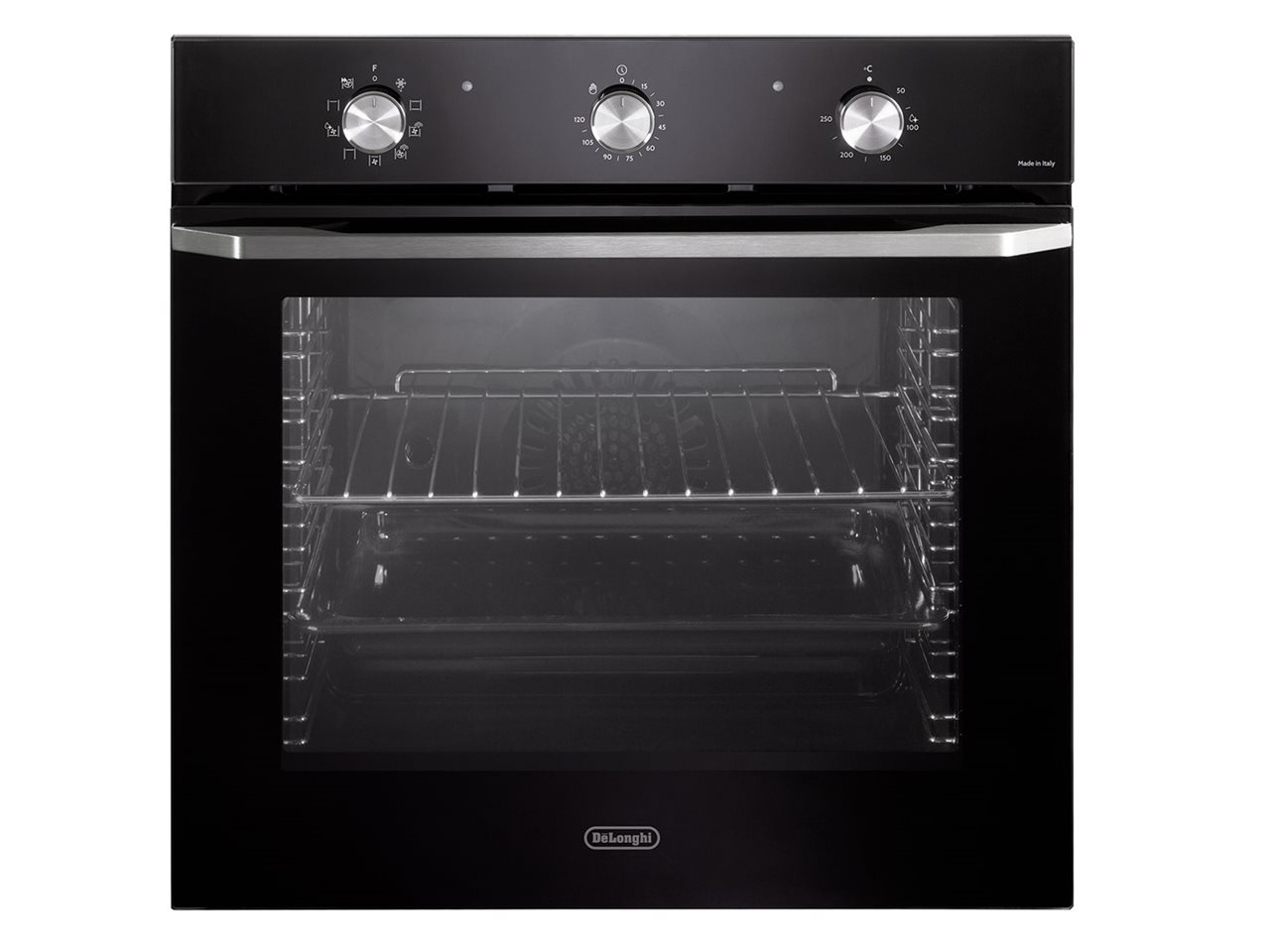 DeLonghi 60cm 9 Function Built-In Life Oven, Black Glass, Model Number: NSM7NL - RRP $889