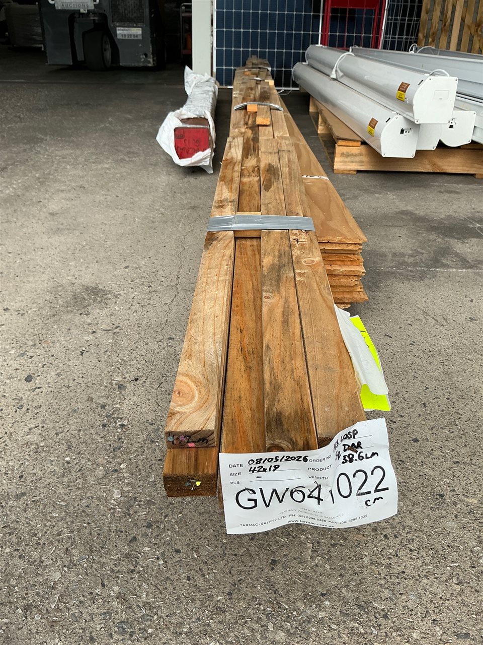 42 x 19, H3 LOSP Treated Pine, SQ DAR, Mixed Lengths, 58.6 Lin Metres Total PK# GW641022
