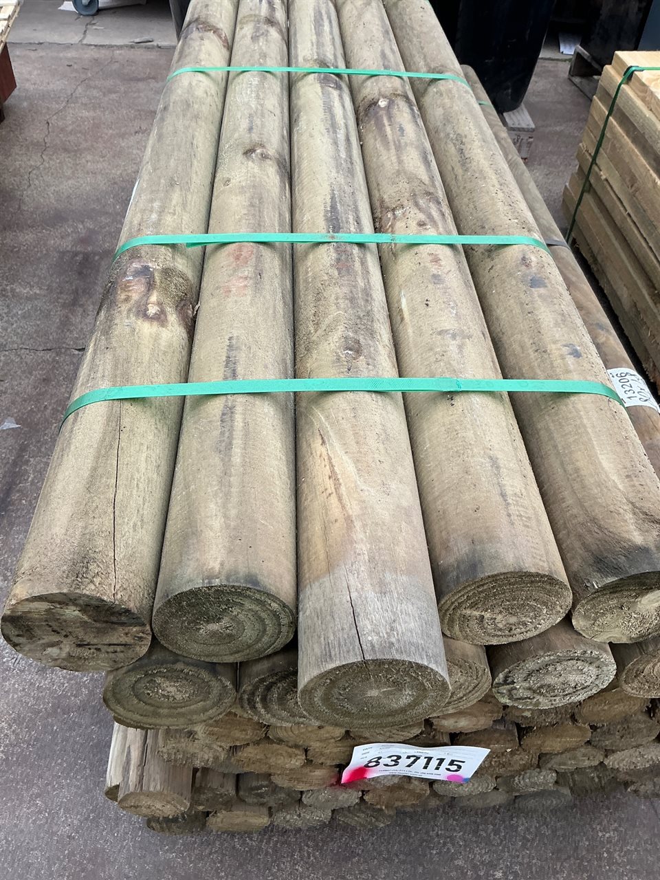 100 dia x 1.8 M, Tan-E Green Pine, Precision Post, 10 pcs Total Pk 860906