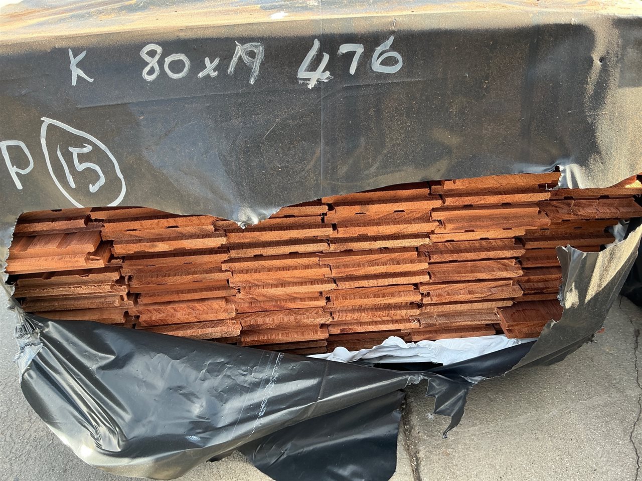 Australian Karri, Tongue & Groove Timber Flooring, 80 x 19 – 476 mts – End Matched Standard Grade