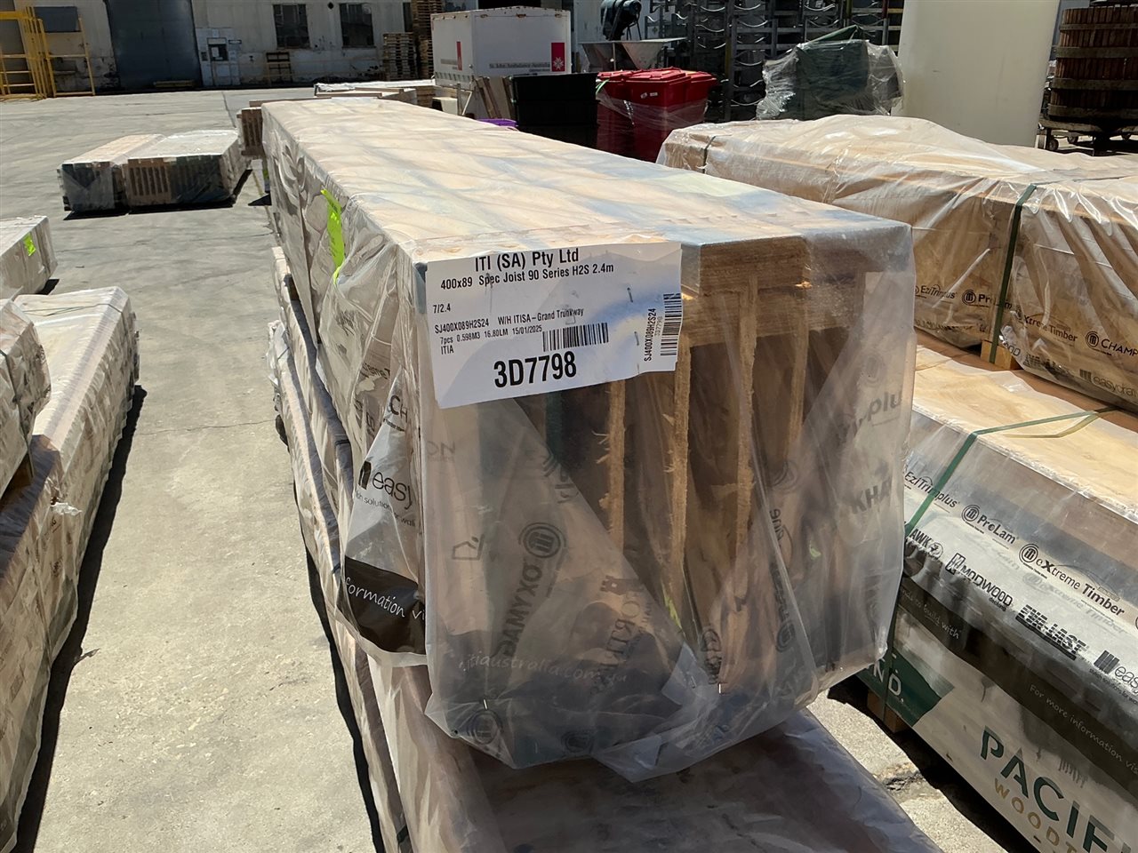 Spec Joist 90 Series H2S 400 x 89, 7 @ 2.4M, Equals 16.8 L/m - PK# 3D7798