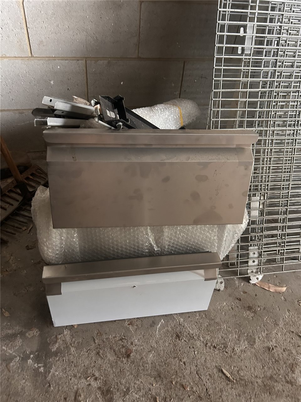 Quantity of 3 Stainless Steel Drawers    (Collect From Modbury )