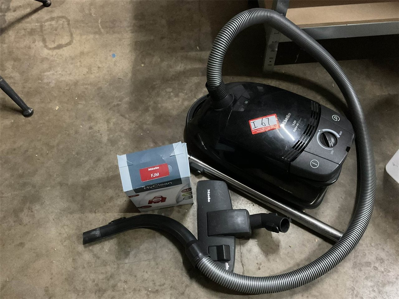 Miele S571 Super Air Clean Vacuum, Untested, "Sold As Is"