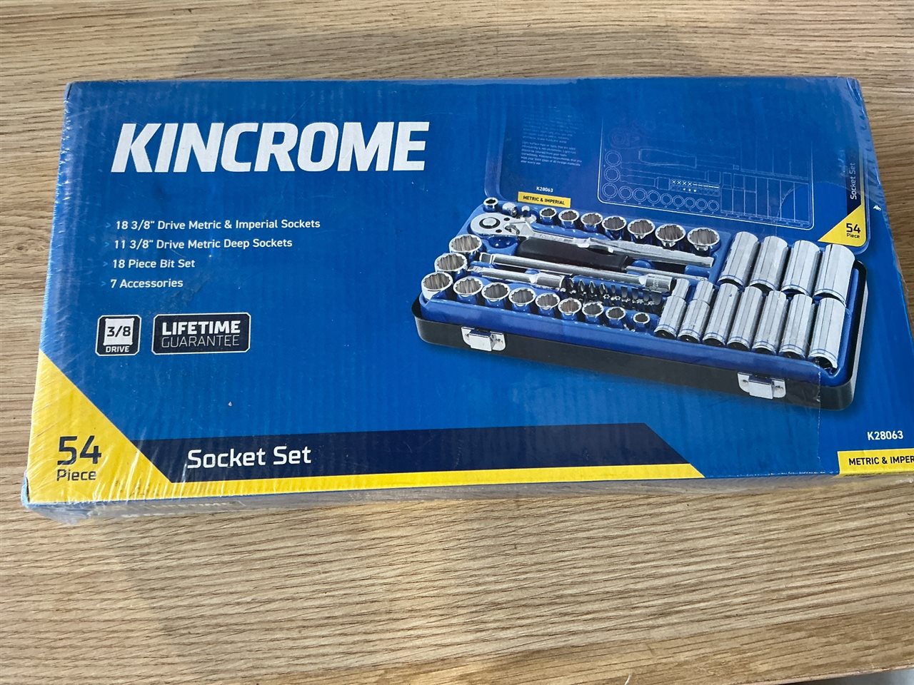 Kincrome 54 PCE. Socket Set -  Metric  & Imperial