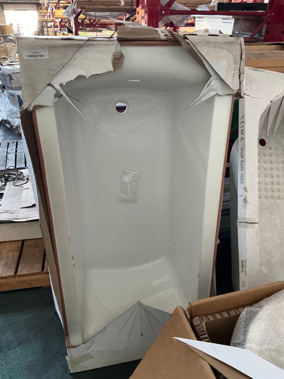 Seima SYROS 103 SELECT 1525 Bath Inset, of Hole, Sold Per Each, RRP $390