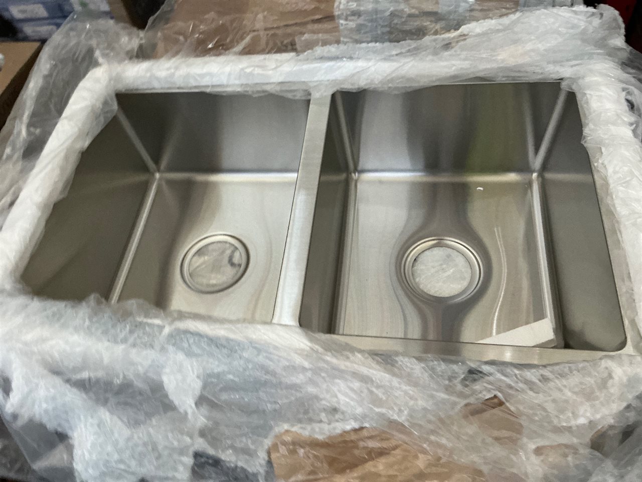 Seima KUBIC 726 Blade Double Bowl Sink -Stainless Steel- , No Fittings