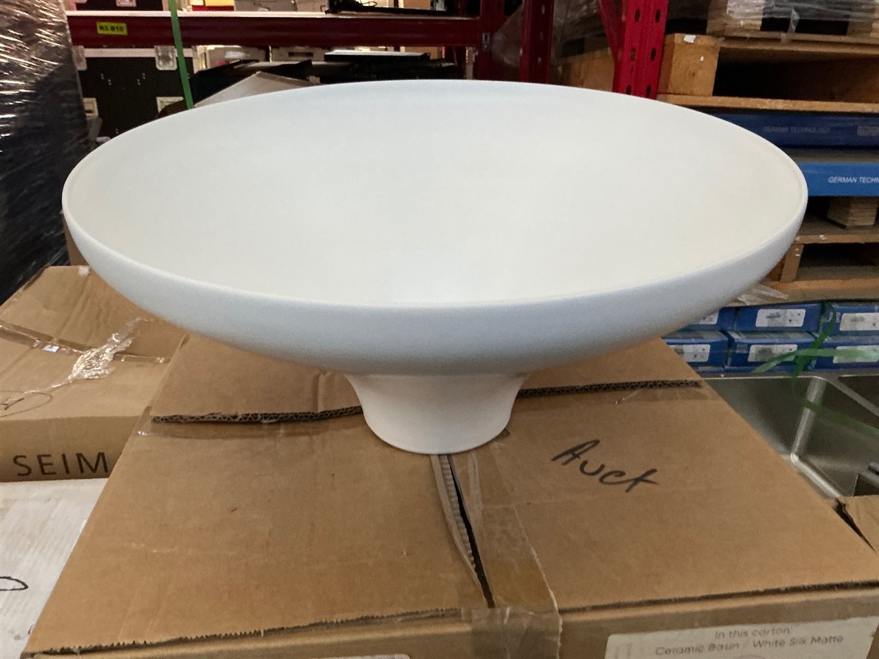 Seima 420 mm Basin - White Silk Matte