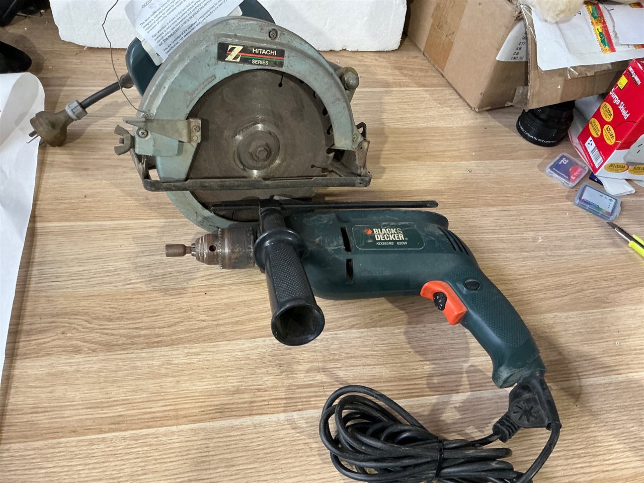 Bosch Electric Drill and. Circular Saw