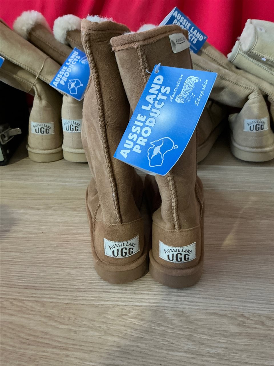 UGG Boots - Aust Size 4 USA Mens 5 USA Ladies 6, Long Pullons,Chestnut Colour, Sold Per Each