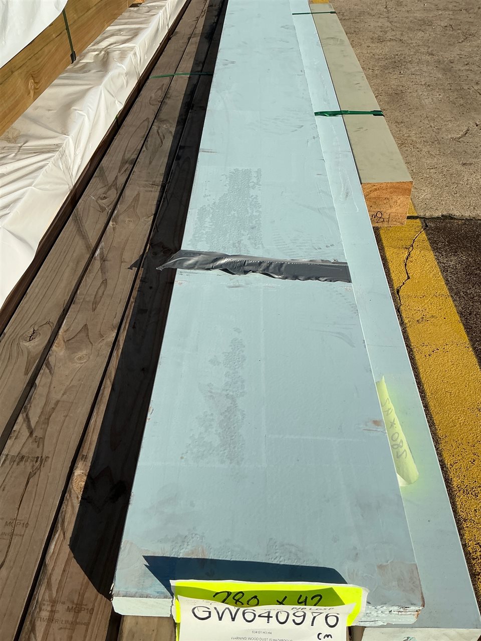 280 x 42, Primed and Painted LOSP Treated Pine, 1 Pcs @ 3.6 M, 3.6 Lin Metres Total PK# GW640976