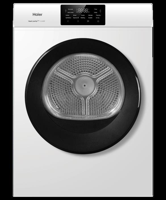 Haier 7kg 300 Series Heat Pump Dryer, Model Number: HDHPS70LW1, RRP $999, Serial Number: OEQIX0063