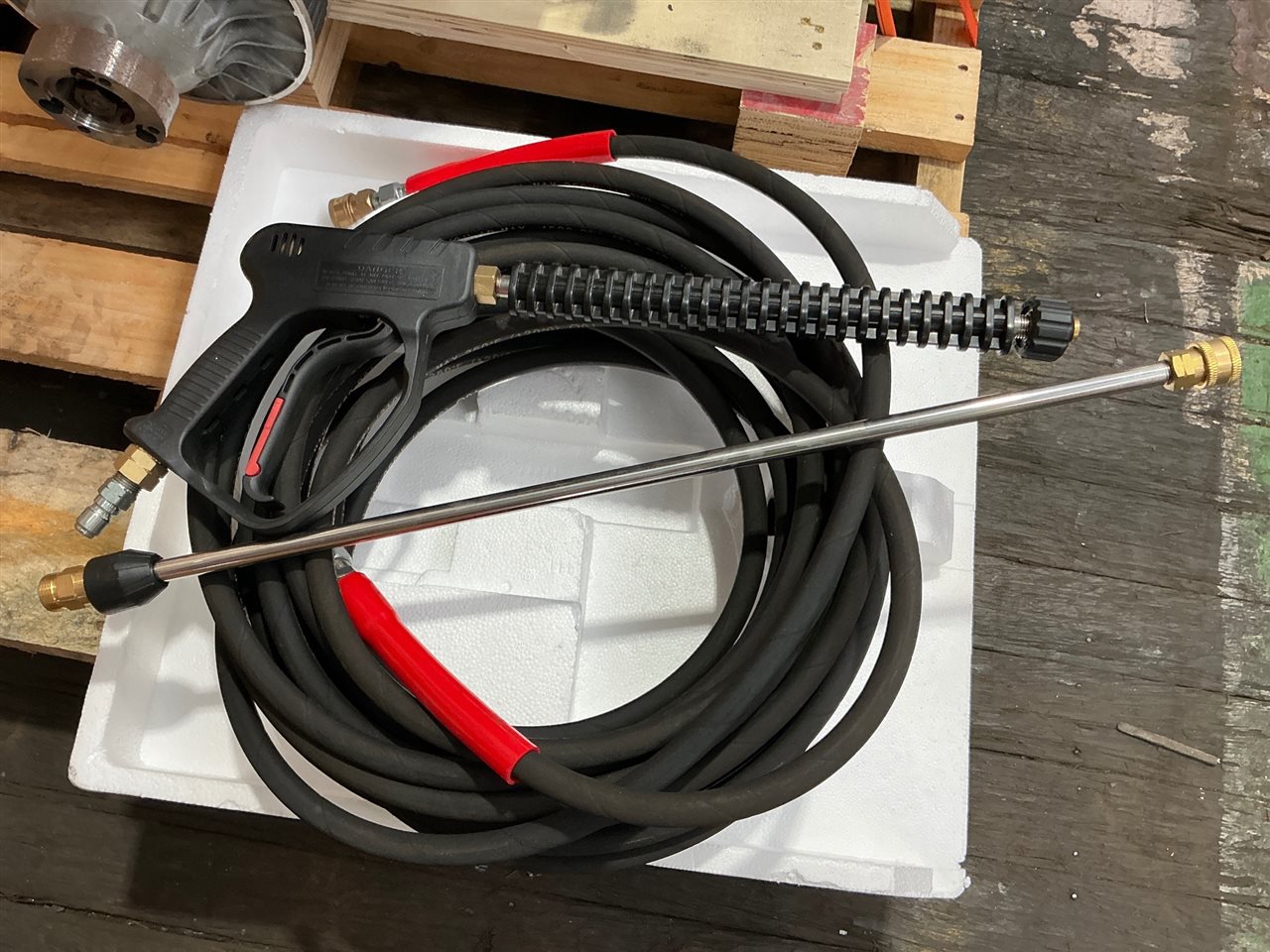 Pressure Cleaner Hose, Trigger and Lance Kit with Quick Connect Fittings
