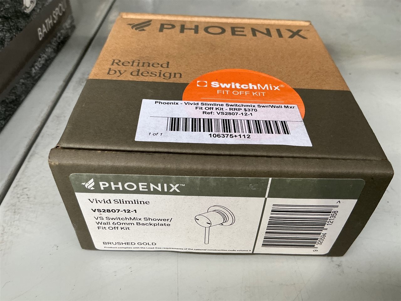 Phoenix - Vivid Slimline Switchmix Swr/Wall Mxr Fit Off Kit - RRP $370