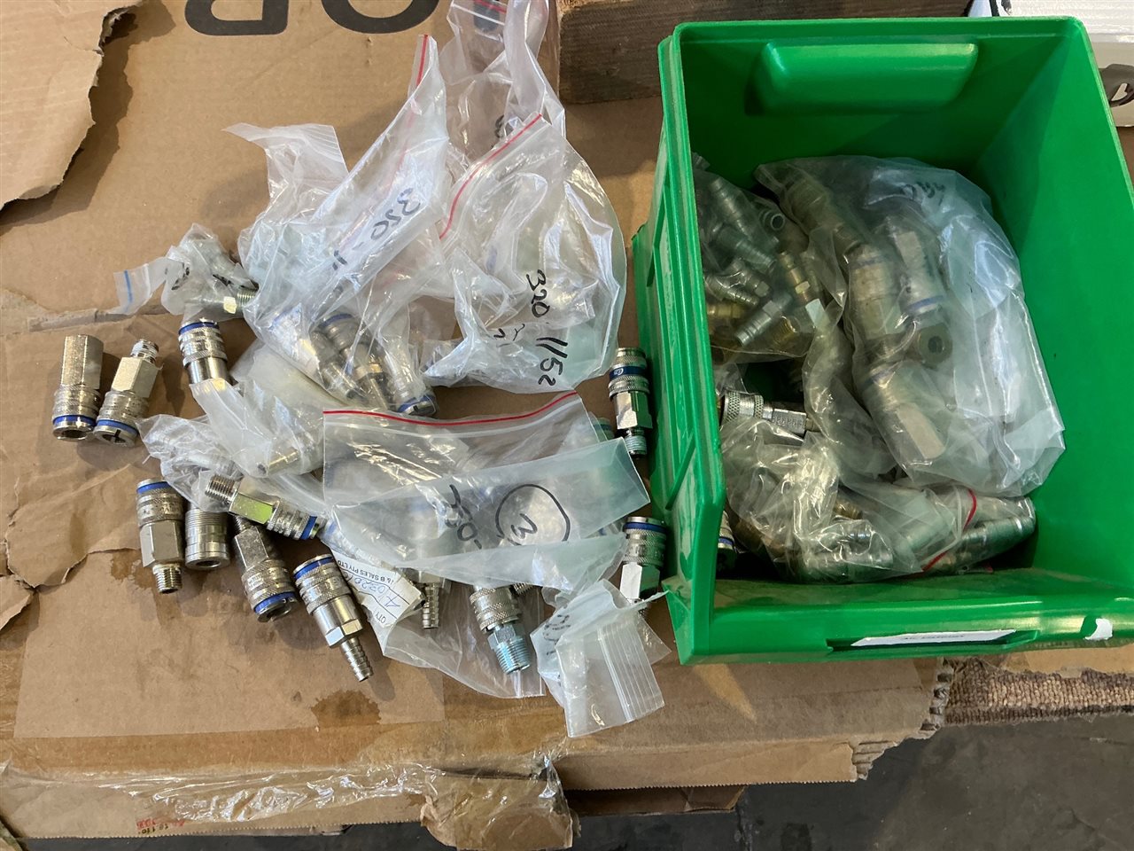 Quantity of Compressor Air Fittings