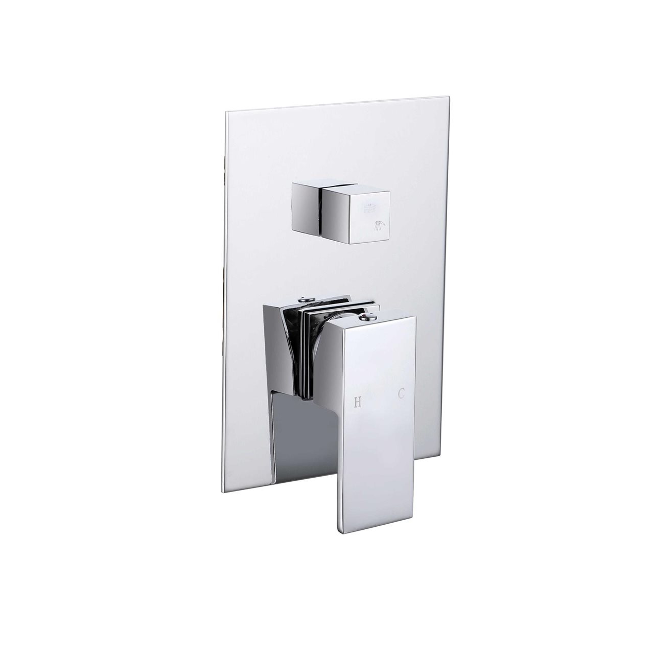 Chrome Shower Mixer Diverter
