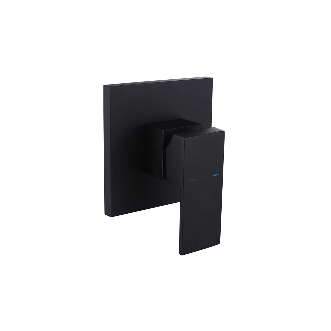 Matte Black Single-Function Shower Mixer Valve