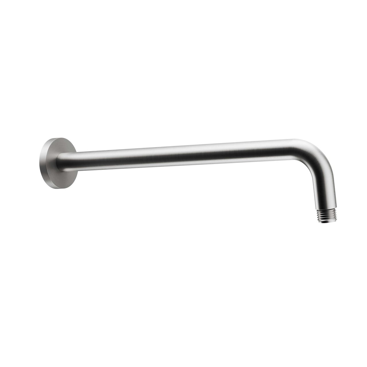 Brushed Nickel Shower Arm Brass Construction