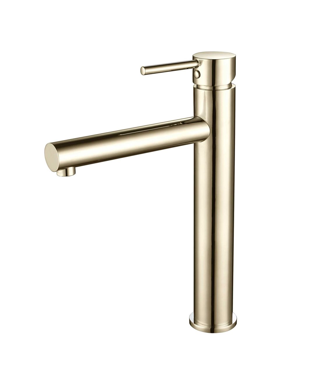 Brushed Gold Single-Lever Basin Mixer Tap
