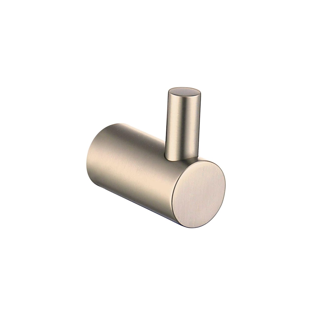 Brushed Gold Robe Hook Brass Construction