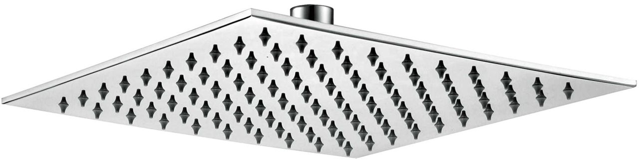 Chrome Ultrathin Shower Head Square 250mm