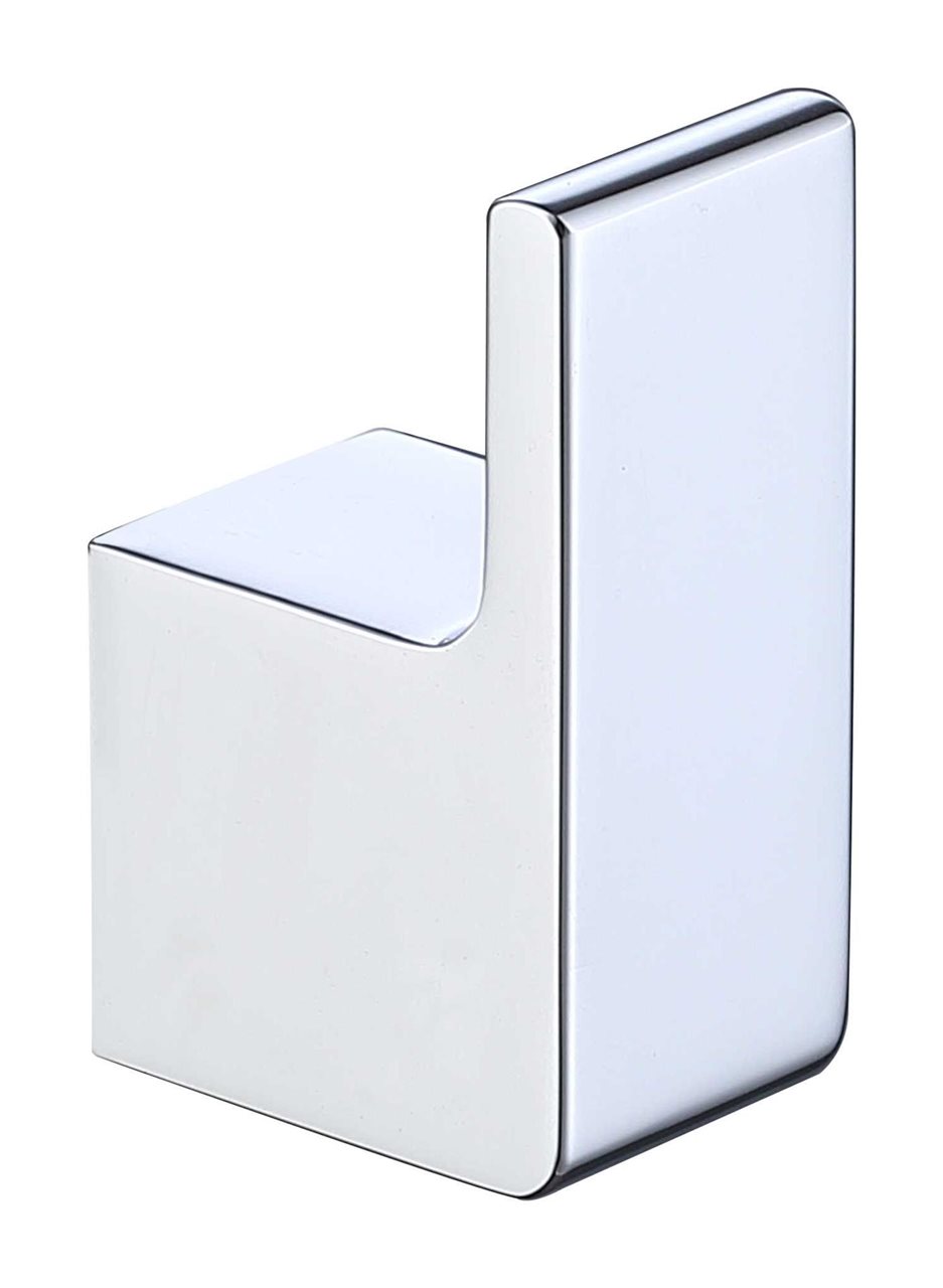 Chrome Single Robe Hook Brass Construction