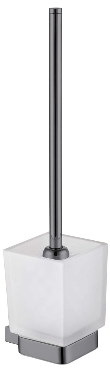 Gun Metal Toilet Brush Holder Brass Construction