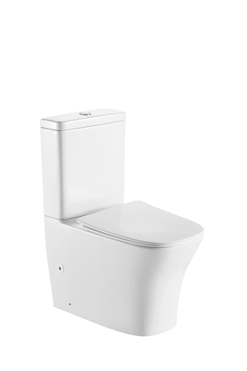 Virtus Toilet Suite, 3D Rimless Flush Design, Geberit Mechanism