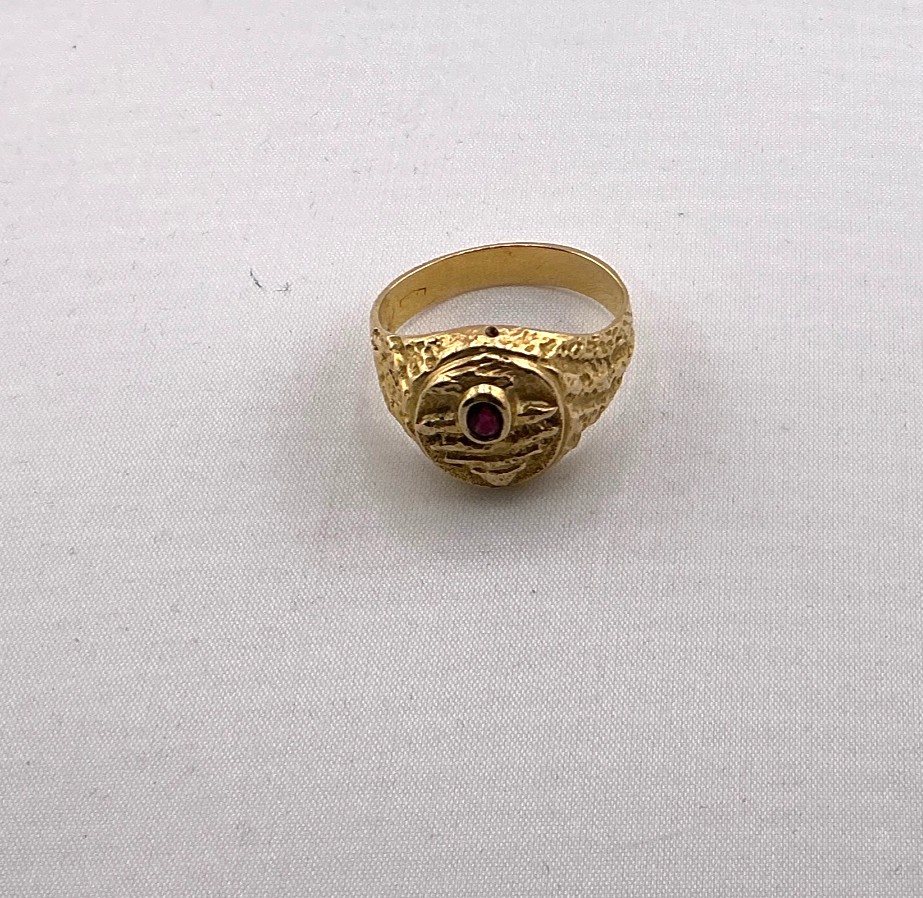 Gold Ruby Ring