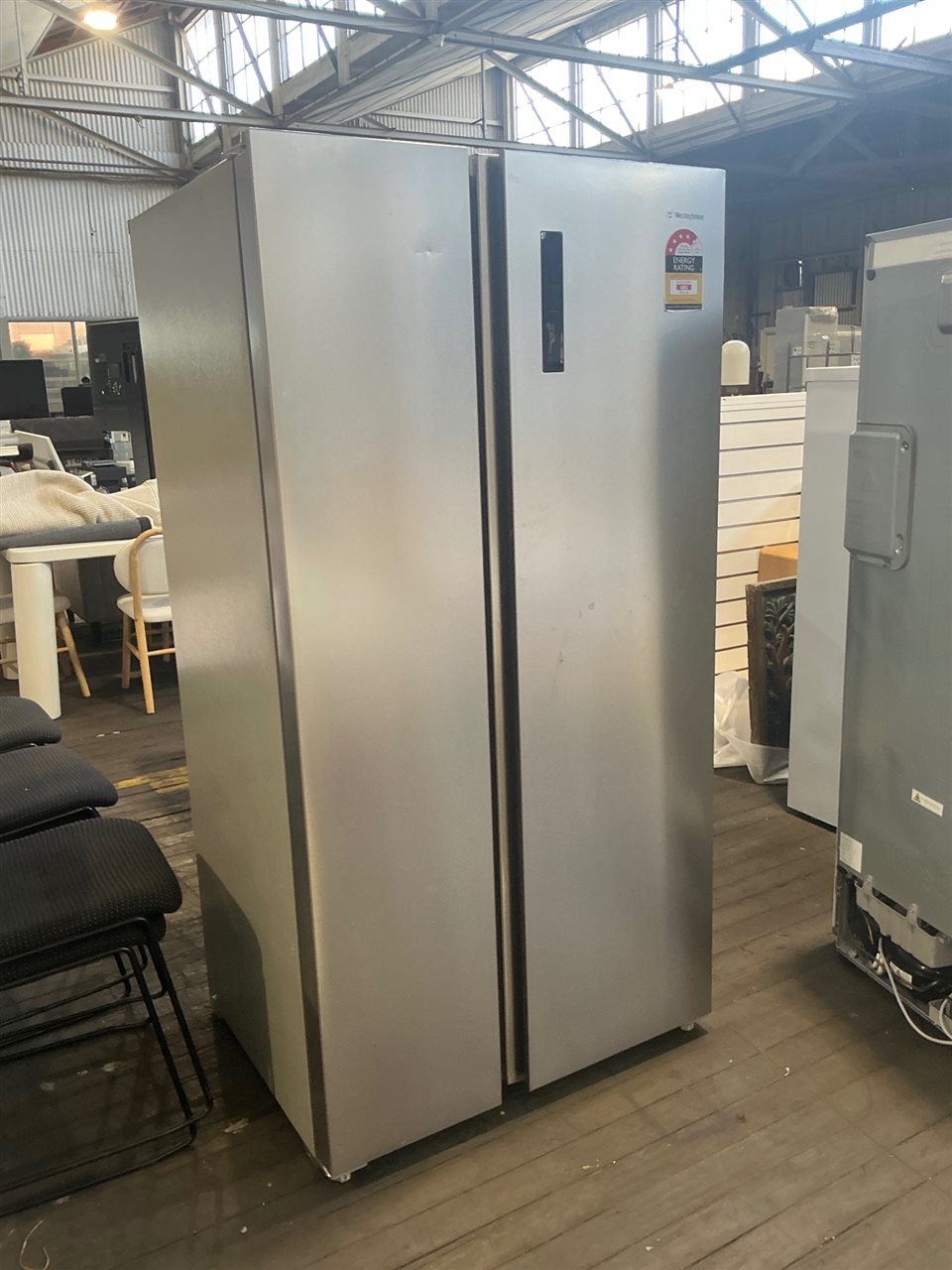 Westinghouse Fridge Freezer, Sold As Is, Not Tested