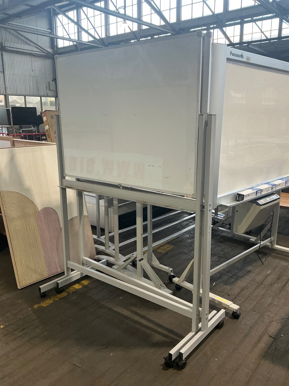 Whiteboard, Mobile, W1300. XH1900, Quantity of 2
