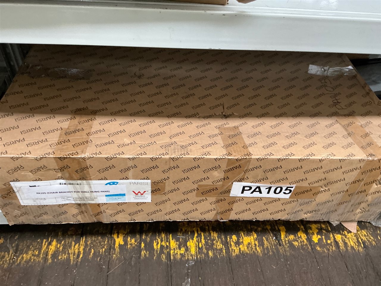 Parisi - Chair Bracket. For Wall Hung Pans