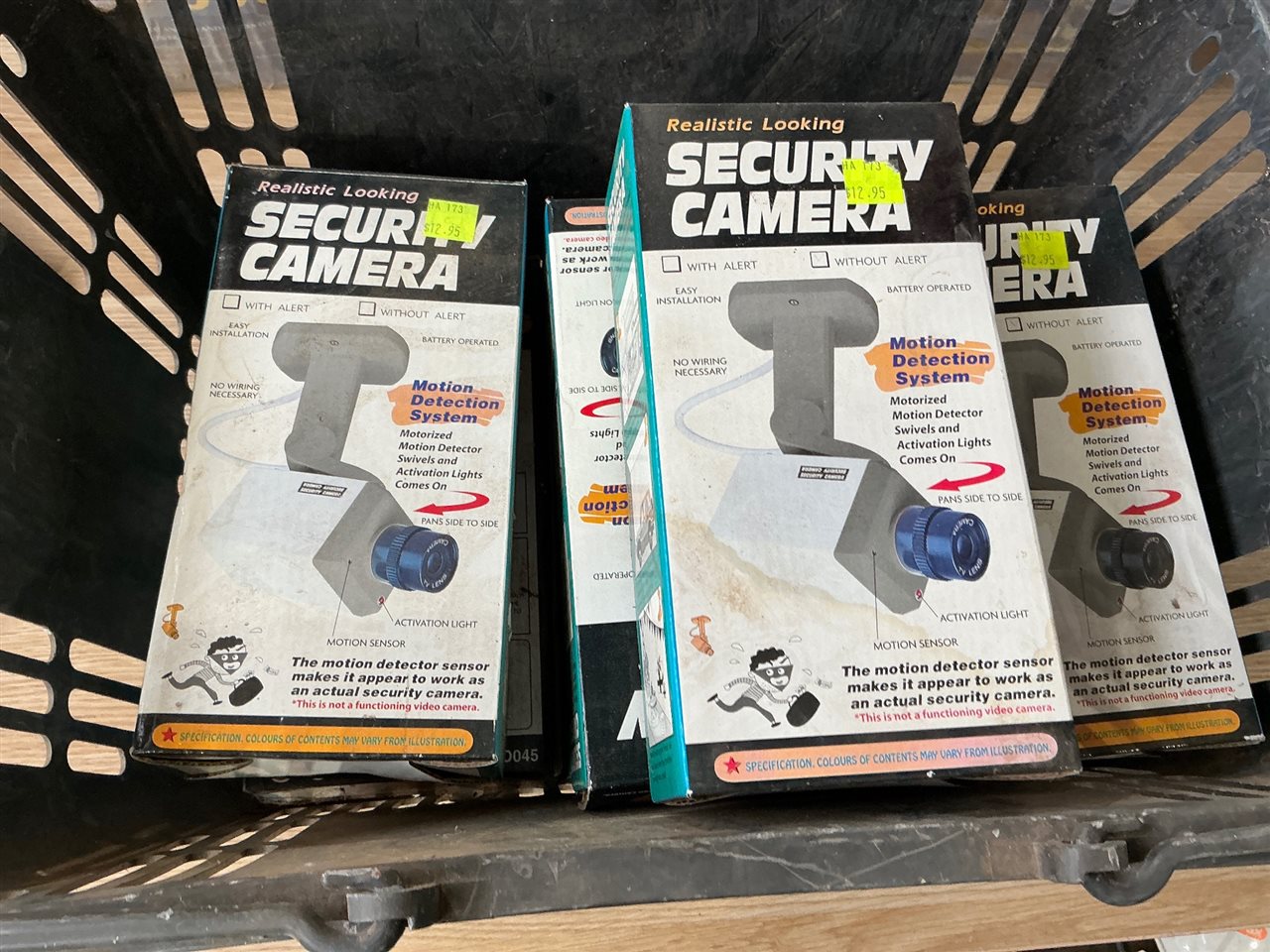 Dummy Security Cameras- Quantity of 10 - (  - Not Actual working Cameras )