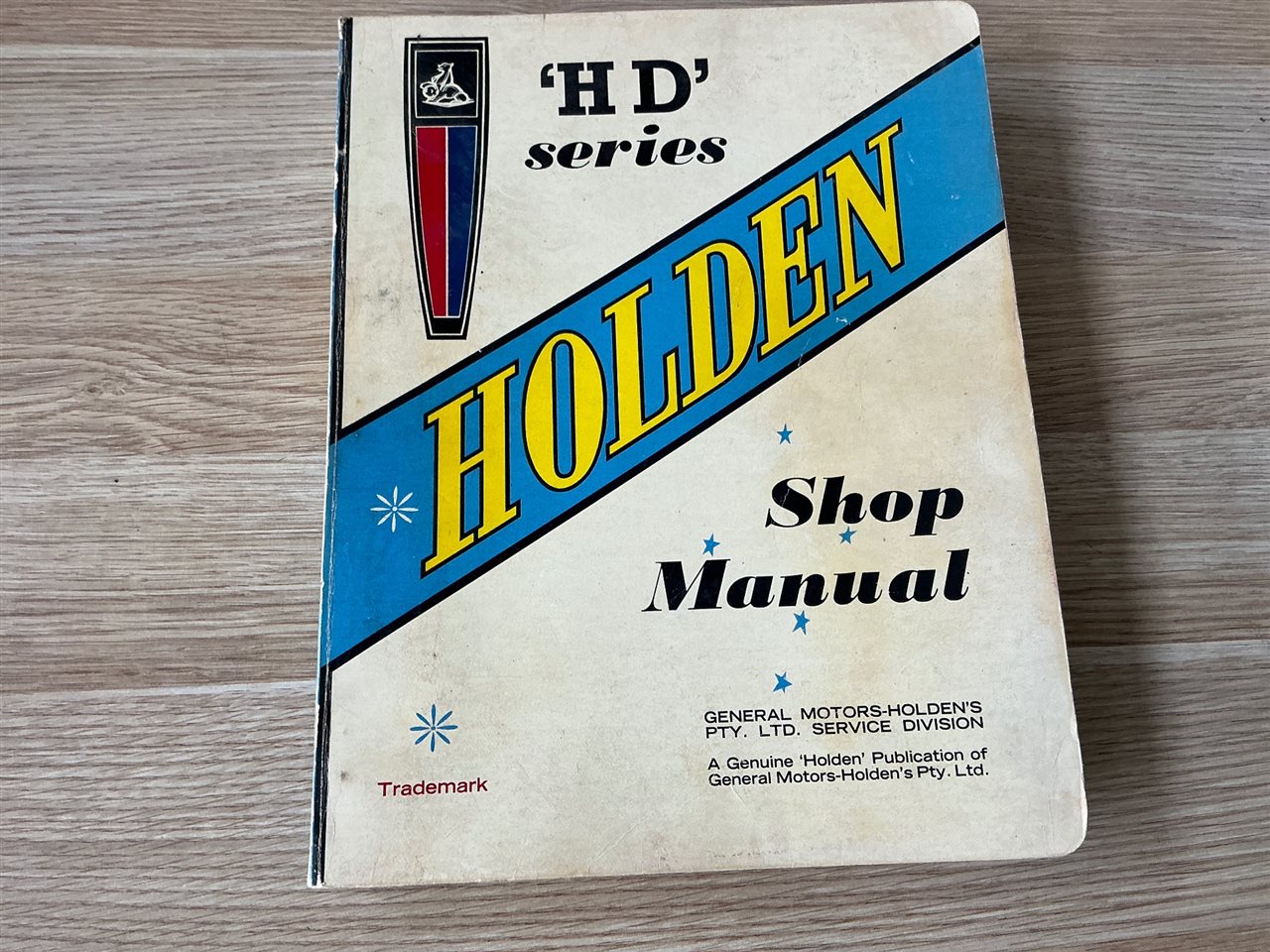Holden ‘ H D ‘ Workshop Manual