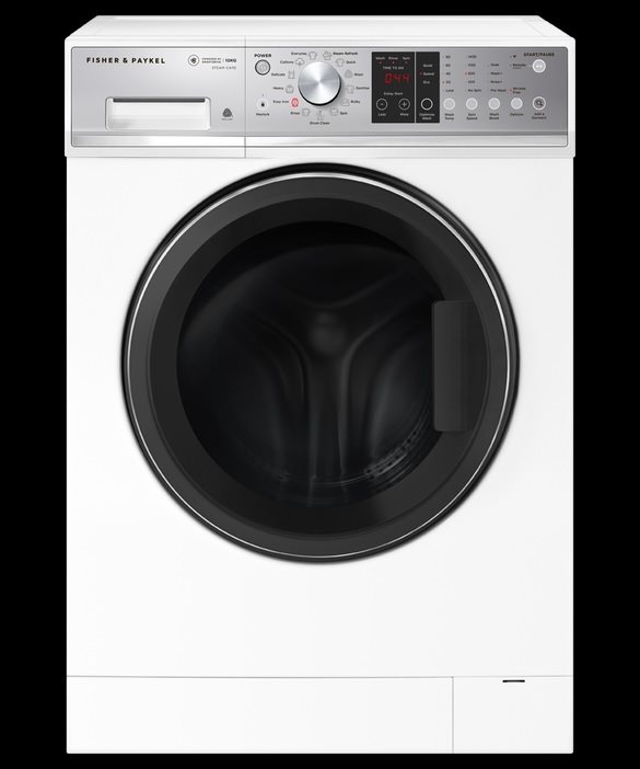 Fisher & Paykel 10kg Series 7 Steam Care Front Loader Washing Machine, White, Model Number: WH1060P4 - RRP $999