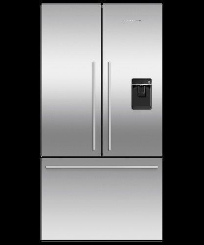Fisher & Paykel 569L Series 7 French Door Refrigerator, Ice & Water, Stainless Steel, Model Number: RF610ADUX5 - RRP $3,099