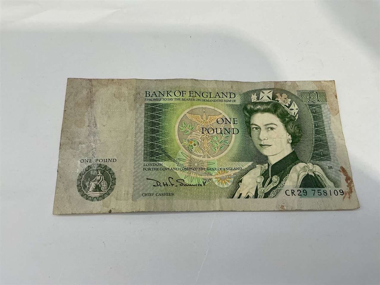 Foreign Currency - Pounds Sterling