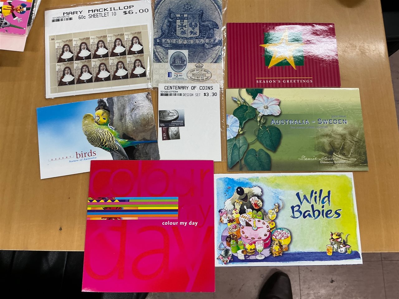 Quantity of 8; Stamp Packs