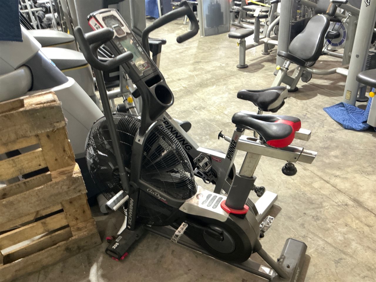 Schwinn AirDyne AD8 Fan Bike, Black Frame