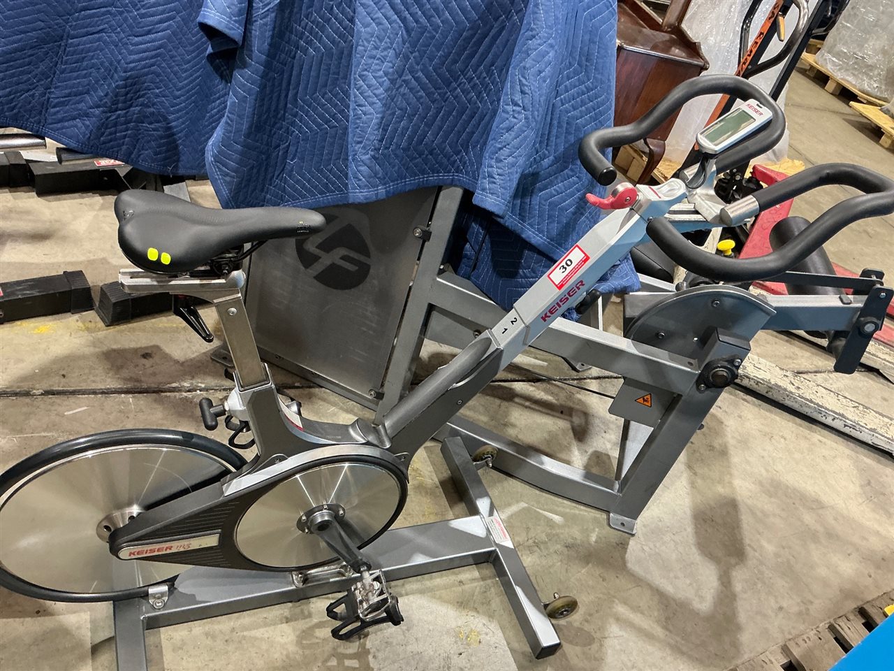Keiser m³ Indoor Cycle with Console and Magnetic Resistance