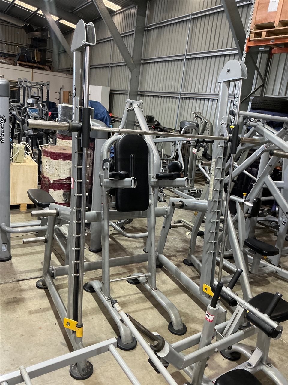 Synergy Smith Machine with Olympic Bar and Safety Stops