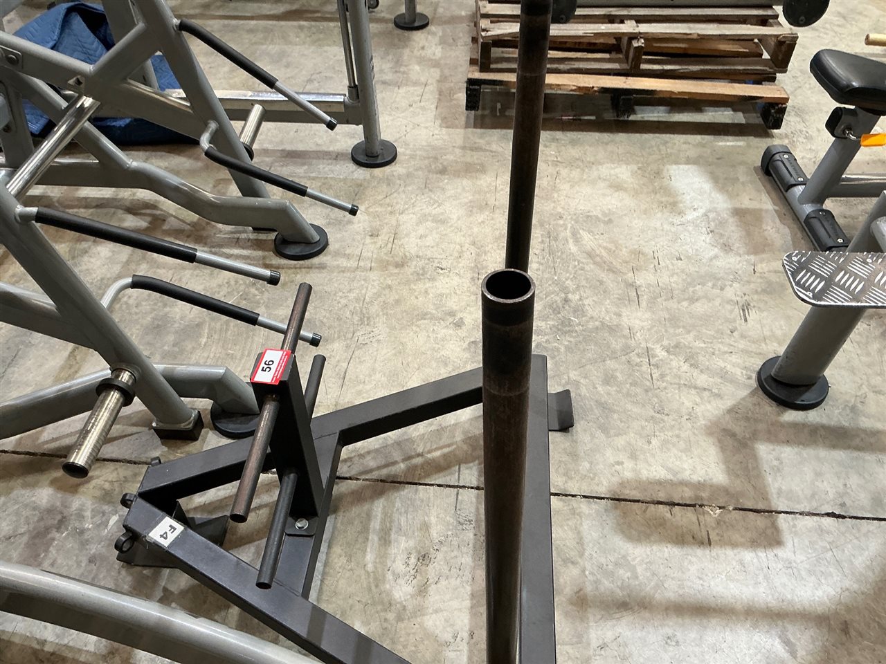 Steel Weight Sled with Olympic Loading Post