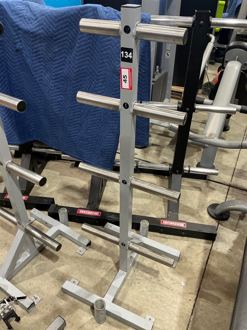 Australian Barbell Co Vertical Olympic Weight Plate Tree