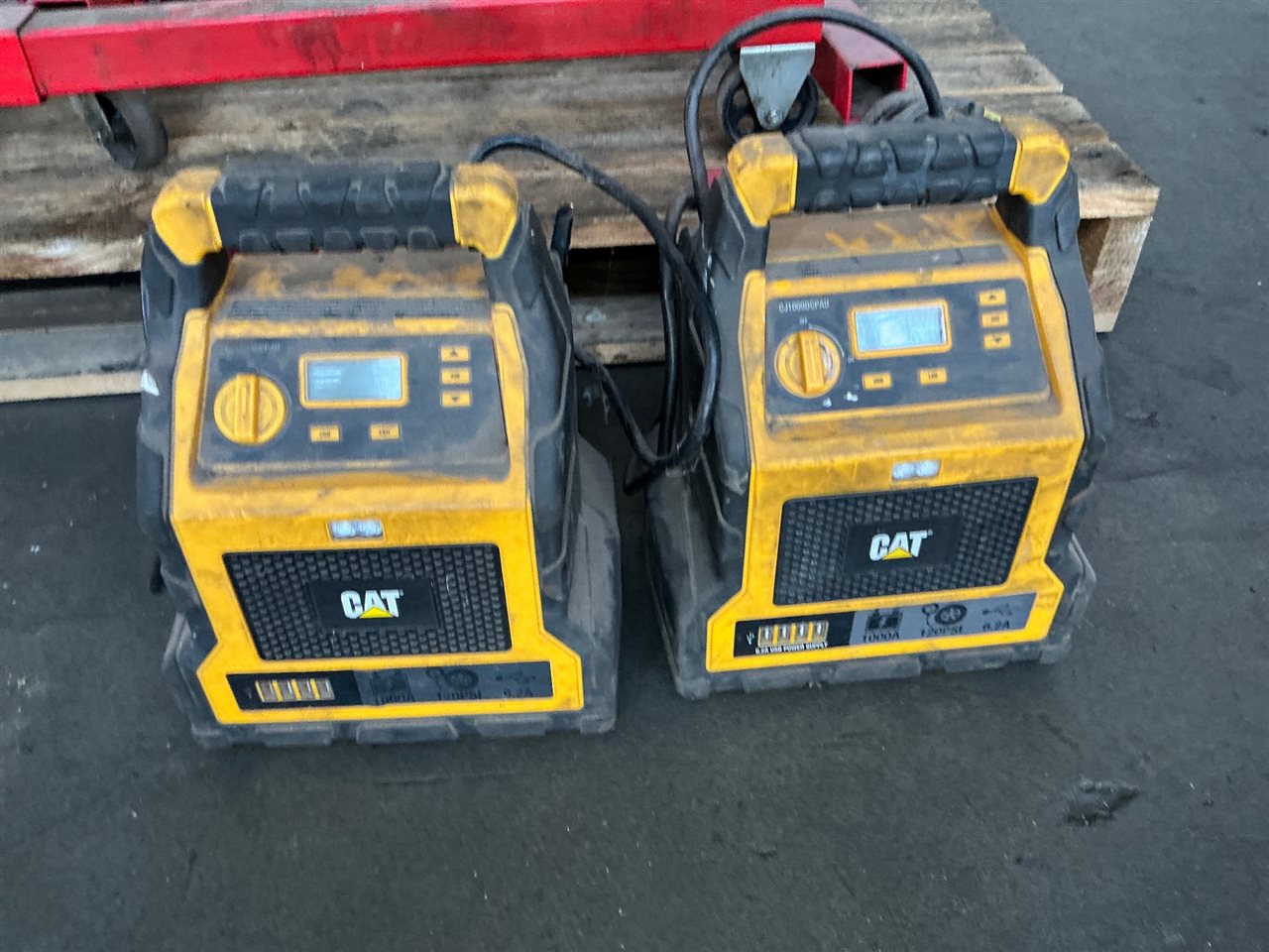 Quantity of 2 CAT Jump Starter Packs - Sold As Is