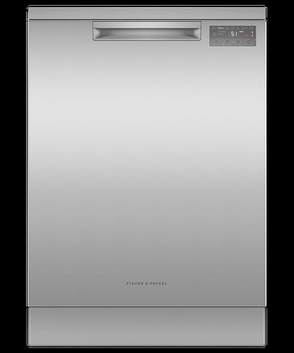 Fisher & Paykel Series 5 Freestanding Dishwasher, Sanitise, Stainless Steel, Model Number: DW60FC1X2 - RRP $999