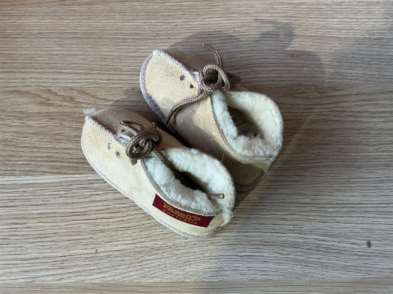Karoos Baby Booties - Size 4, with Laces, Sold Per Each Thumbnail