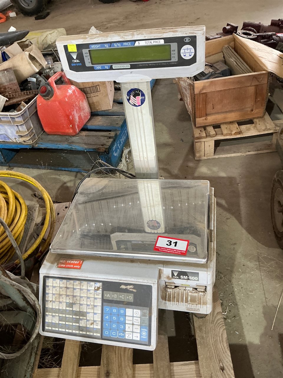 Wedderburn Shop Digital Scale SM-500 - Mot Teested ( Collect From Penfield Gardens )