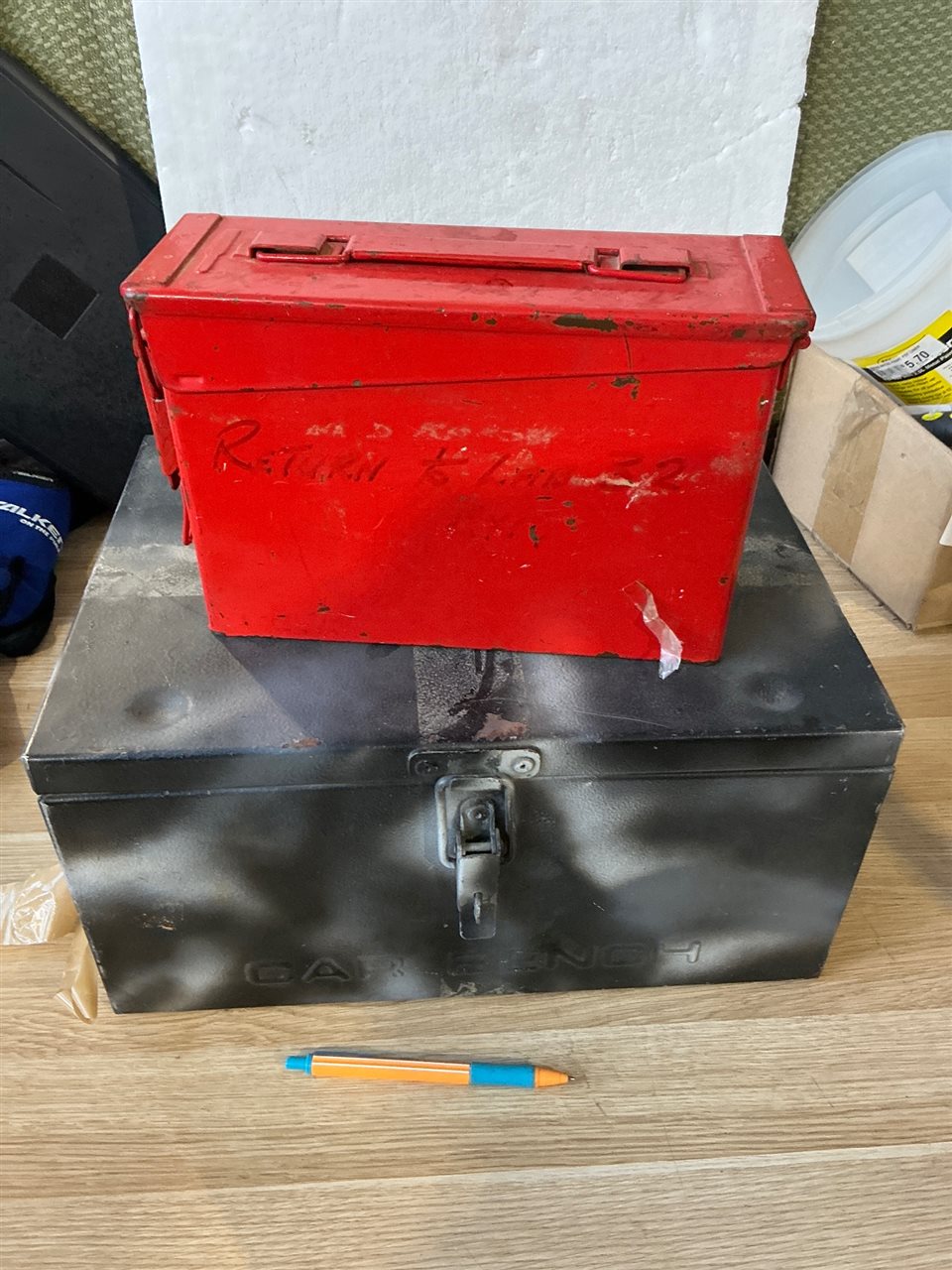 Ammunition Boxes x 2