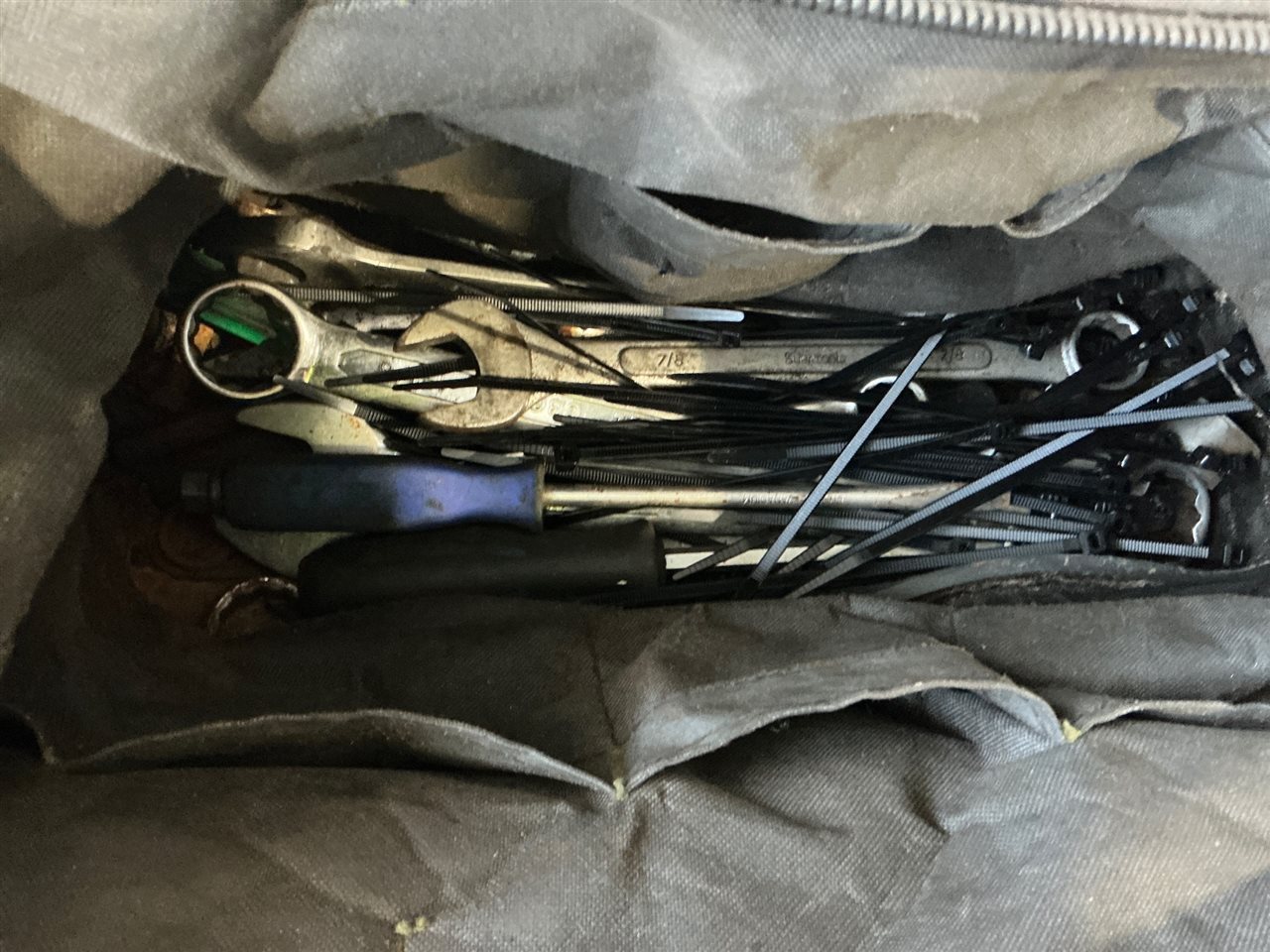 Tool Bag with Spanners